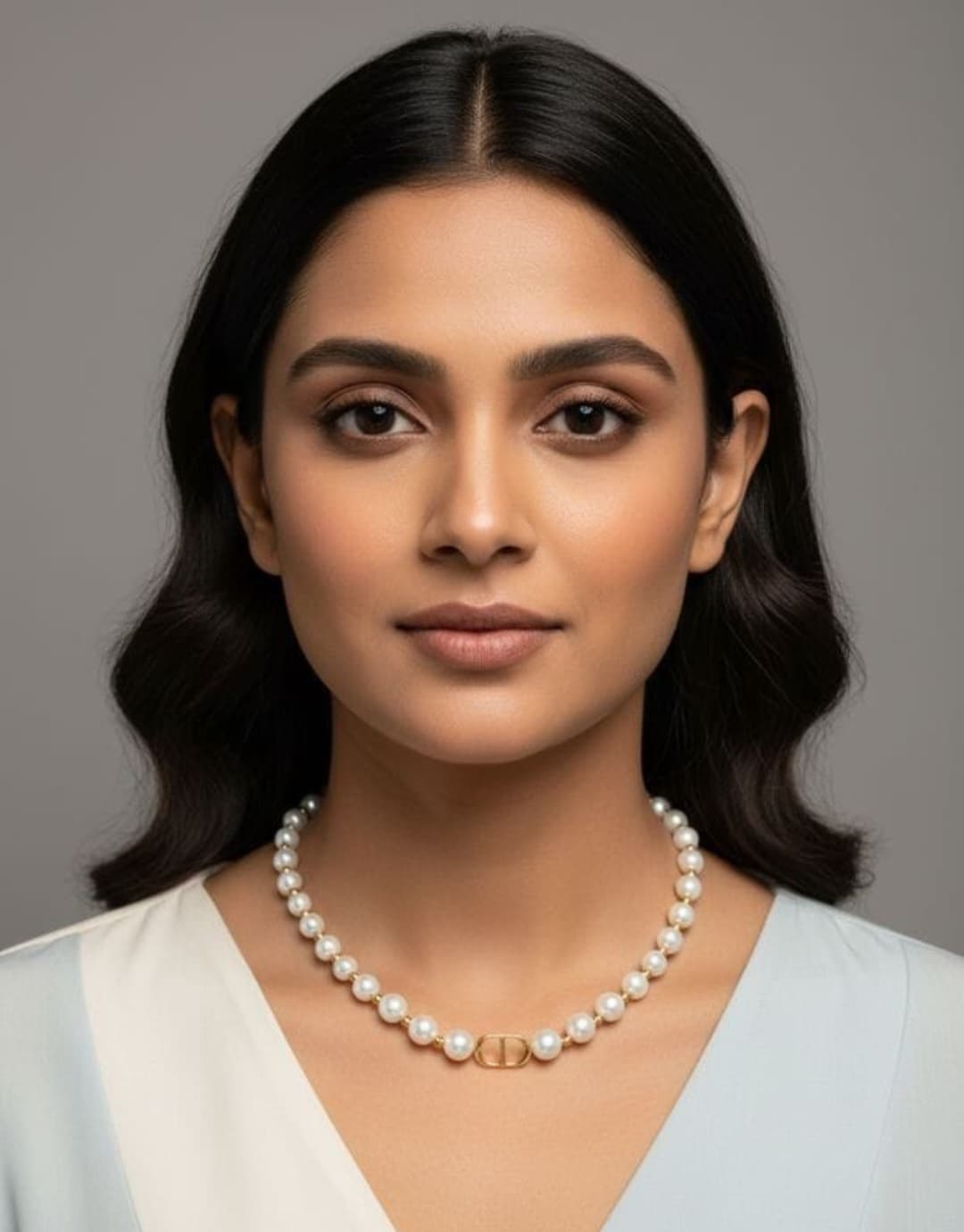 Pearl Aura Stainless Necklace