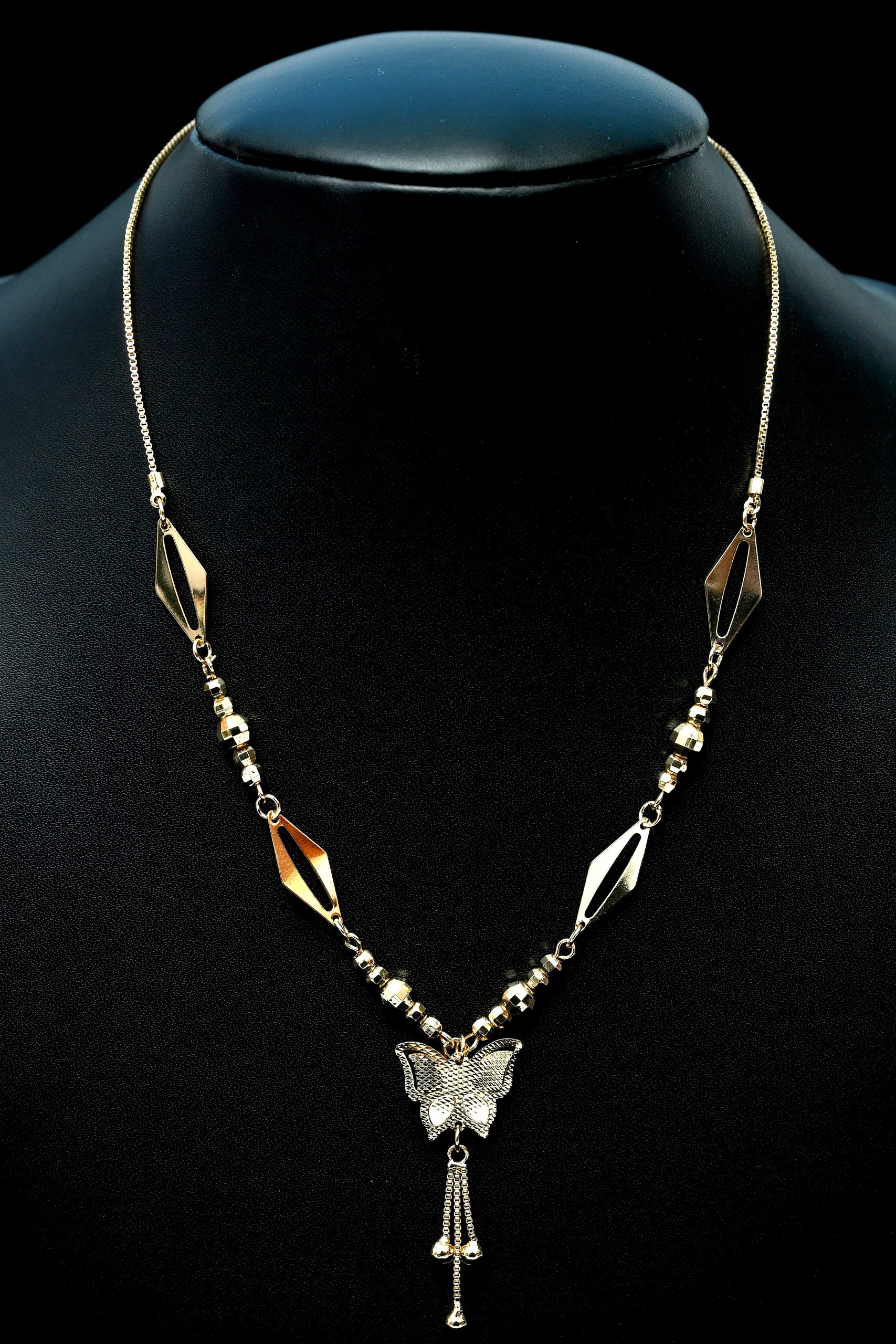 golden-butterfly-charm-necklace