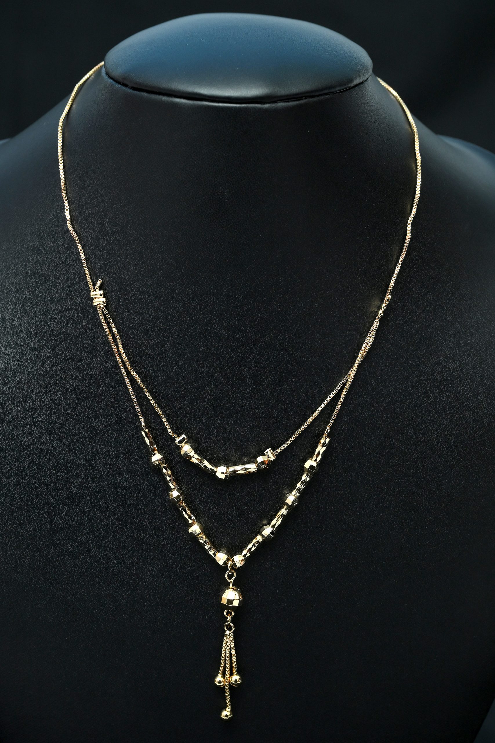 golden-cube-charm-necklace