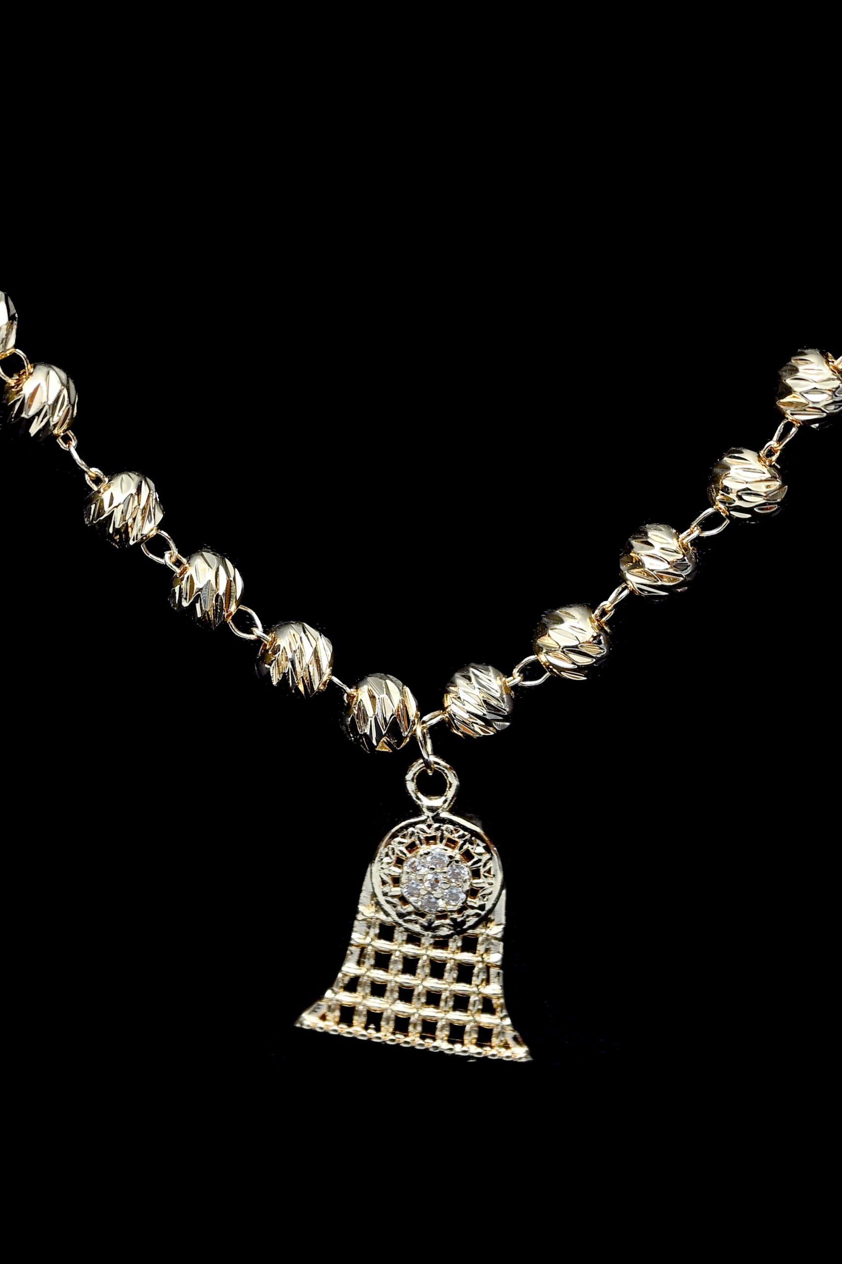 golden-temple-bell-necklace