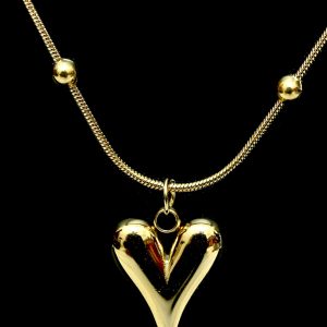 golden-heart-drop-chain-necklace