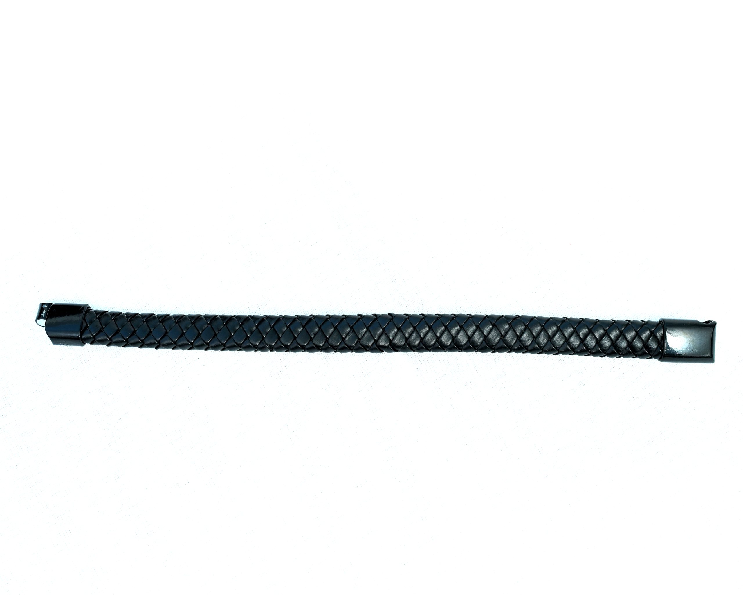 Aurum-Black-Leather-Bracelet