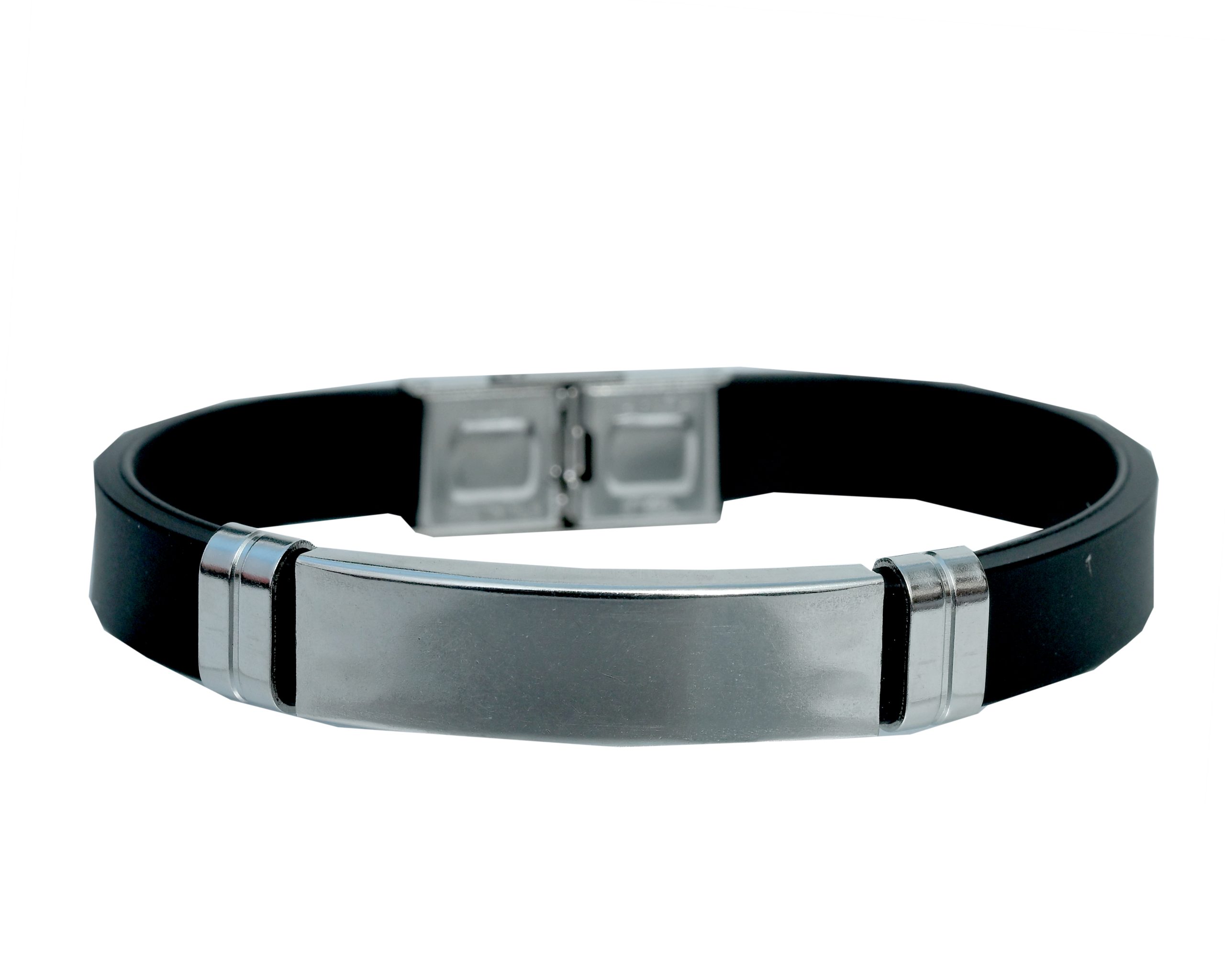 Urban-steel-Leather-Bracelet