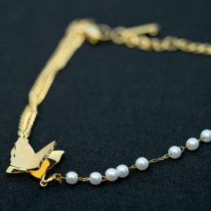 golden-butterfly-pearl-braclet