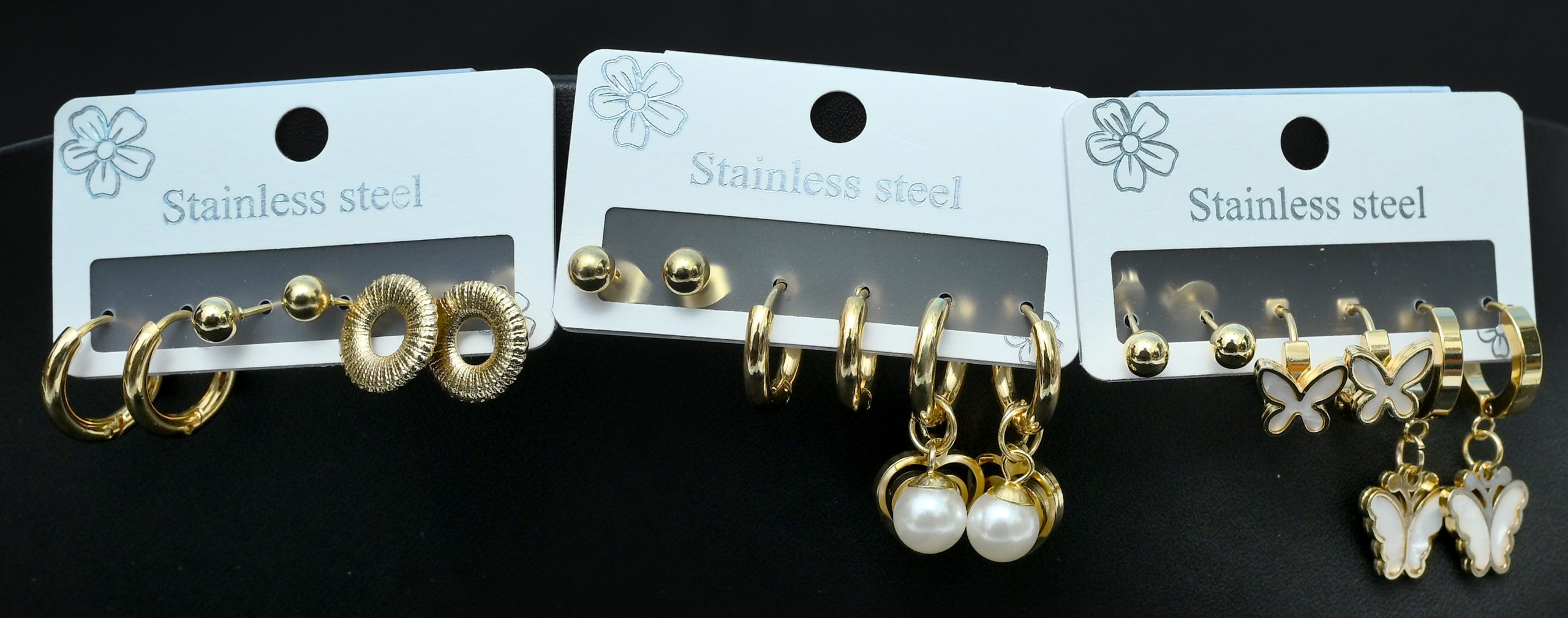 golden-mini-charm-stud-set
