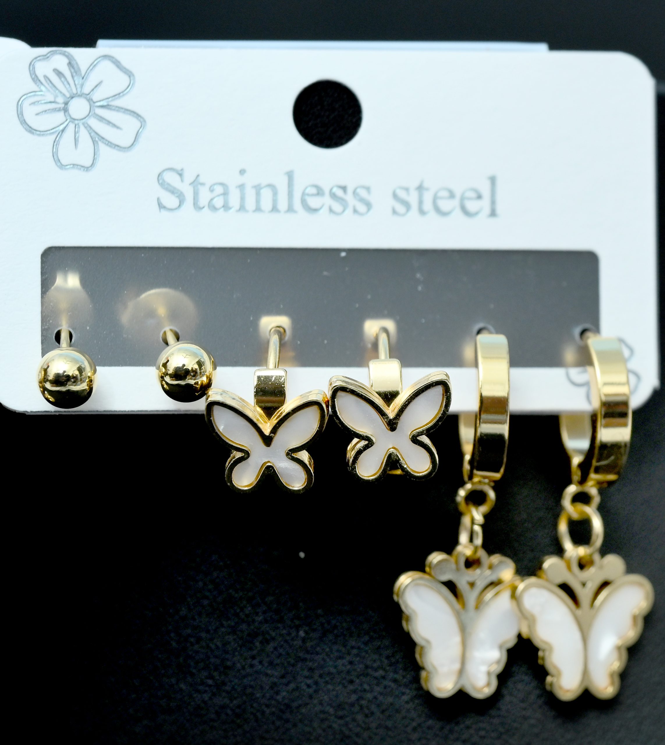 golden-mini-charm-stud-set