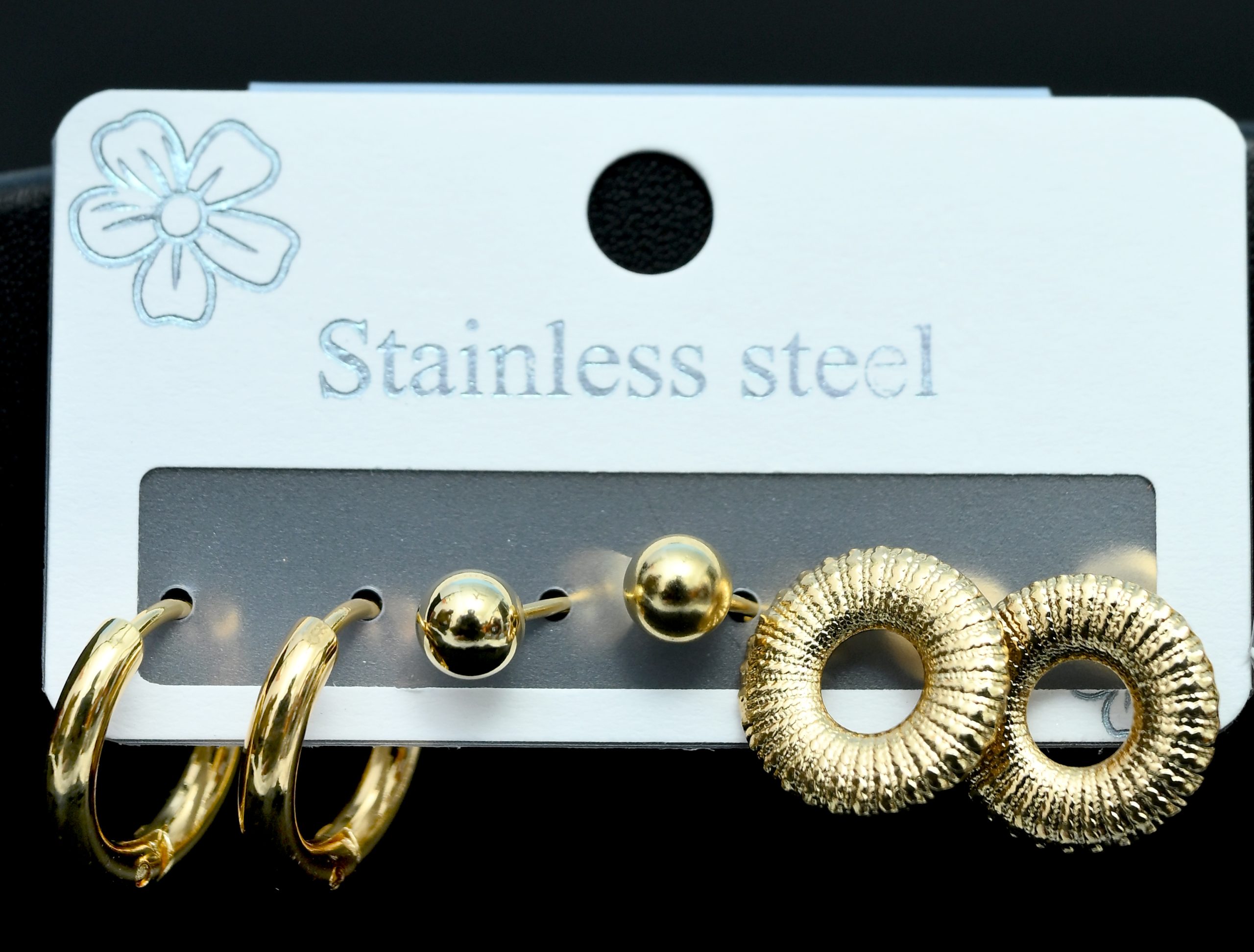 golden-mini-charm-stud-set