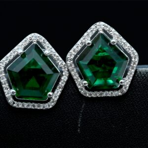 emeral-diamond-stud