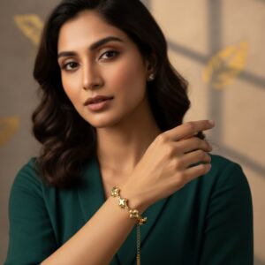 Golden Clover Bracelet