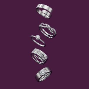 Everyday Spark Ring Set